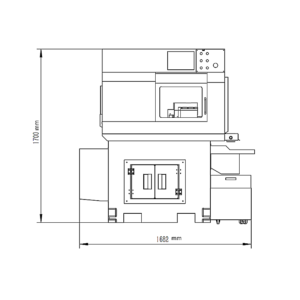 Structural Diagram of CNC cam Automatic Lathe1