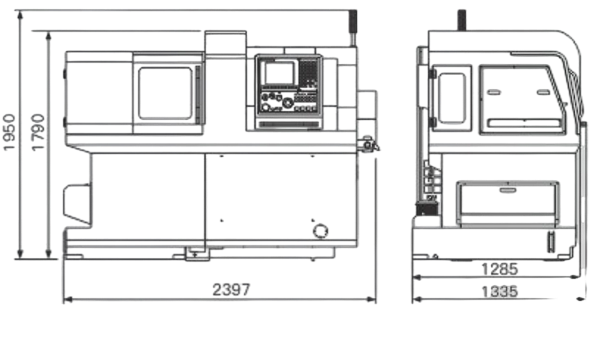 SA-266 six-axis linkage Swiss-type automatic cnc lathe - Image 5