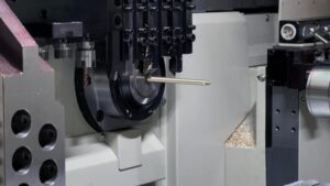 Machining of slender medical components on a 205 Swiss-type lathe