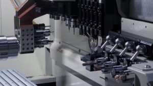 205 Swiss-type lathe 5-axis simultaneous machining