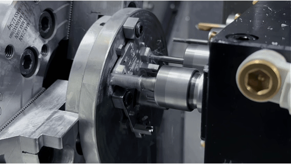 lathe with live tooling