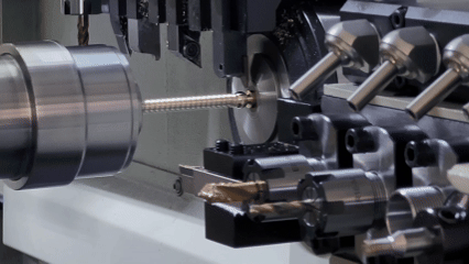 Parallel spindle docking cutoff technique