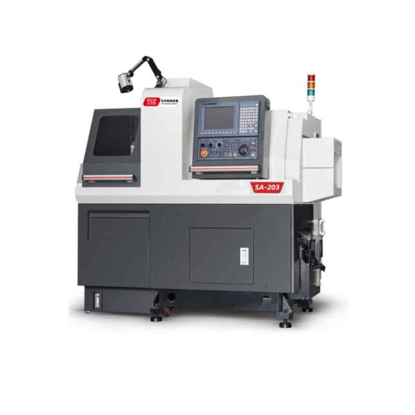 3 axis swiss lathe machine